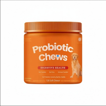 FloraPaws Probiotics Nutrition Supplements With Probiotics & Enzyme to Support Digestion