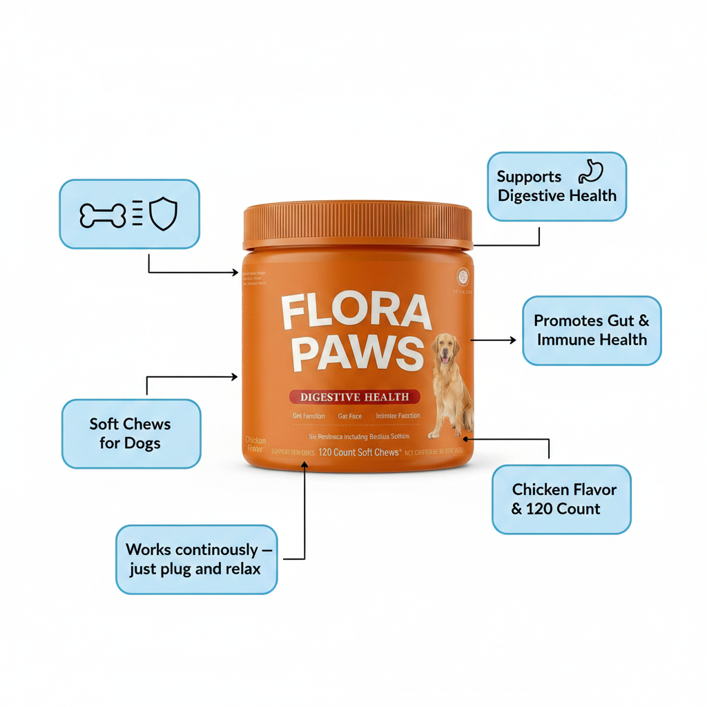 FloraPaws Probiotic Chews